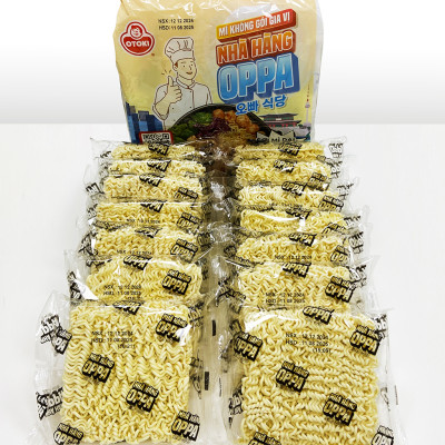 Tên sản phẩm Lốc 14 gói mì không gói gia vị nhà hàng OPPA Otoki (75gx14)