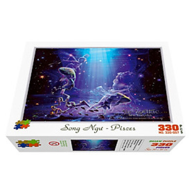 Bộ tranh xếp hình cao cấp 330 mảnh ghép – Song Ngư