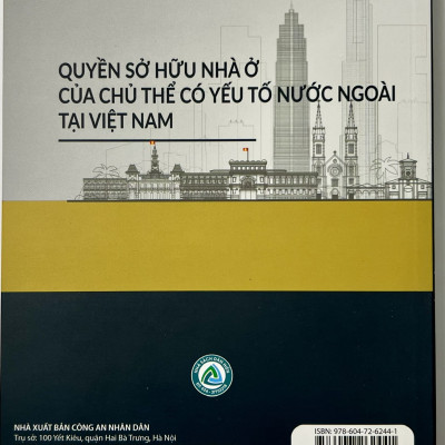 Sách - Quyền Sở Hứu Nhà Ở Của Chủ Thể Có Yếu Tố Nước Ngoài Tại Việt Nam