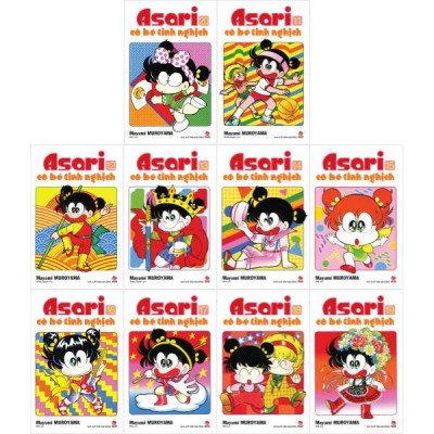 Combo Manga - Asari - Cô Bé Tinh Nghịch: Tập 11 - 20 (Bộ 10 Cuốn)