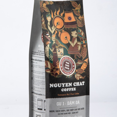 Cà phê xay nguyên chất GU 1 Vietnamese Cofee Style No.1 vị đắng đậm, hương thơm nhẹ, hậu vị ngọt - 250g