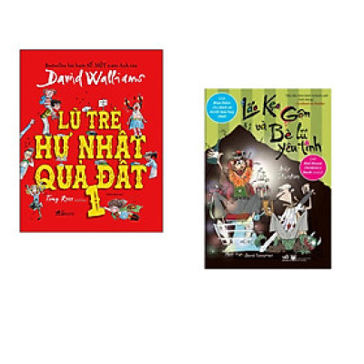 Combo 2 cuốn sách: Lũ Trẻ Hư Nhất Quả Đất  1 + Lão kẹo gôm và Bè lũ yêu tinh