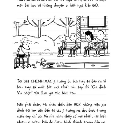 [Bộ 5 tập 6-10] Nhật Ký Chú Bé Nhút Nhát bản Tiếng Việt - Diary Of A Wimpy Kid, Truyện tranh thiếu nhi bán chạy trên toàn thế giới
