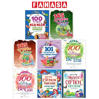 Combo Sách Truyện Kể Cho Bé (Bộ 8 Cuốn)