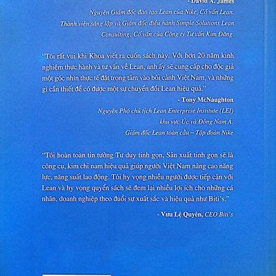 Sách - Lean - Vận Hành Doanh Nghiệp Xuất Sắc