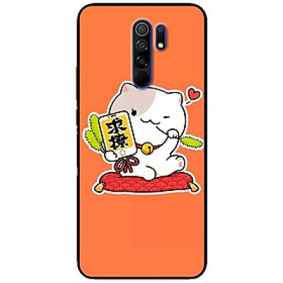 Ốp lưng dành cho Xiaomi Redmi 9 mẫu Mèo Vui Vẻ