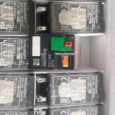Rơ le RXM2AB2P7 Schneider 8 chân, coil 230Vac  | Hàng Chính hãng |