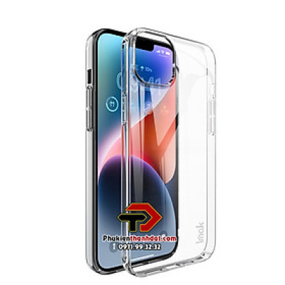 Ốp lưng trong suốt cho iPhone 14 Plus chính hãng IMAK phủ nano không ố màu - Hàng chính hãng