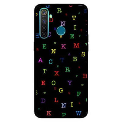 Ốp Lưng in cho Realme 5 Pro / Realme Q Mẫu Bảng Chữ Cái Đa Màu - Hàng Chính Hãng