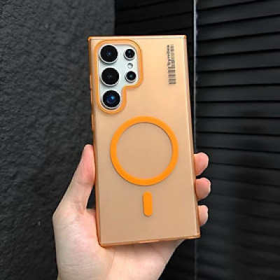 Ốp Lưng Ch Samsung Galaxy S25 Ultra / S24 Ultra / S23 Ultra / S22 Ultra / S21 Ultra Syndee Nhựa Cứng Mờ Siêu Mỏng Có Từ Tính