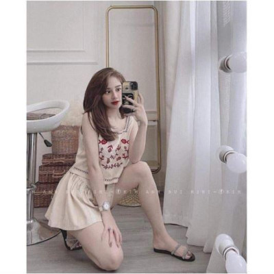 Bộ nữ 2 dây - chất đũi tơ, cực sang chảnh, siêu hot hit (N2)