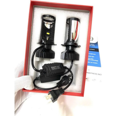 Đèn Pha LED Ô Tô Xe Máy T9 H4 Cắt Sáng Chống Chói: Bản Cao Cấp Cho Mọi Điều Kiện Đường Đi