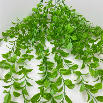 Cụm lá rủ giả - Dây leo trang trí - dài 40cm đến 80cm - Cây giả, hoa lụa Decor trang trí nhà cửa