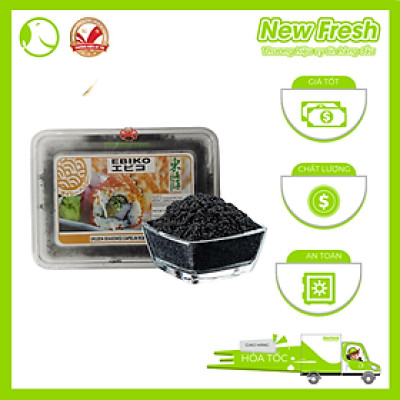 Trứng Tôm Ebiko Đen Nhật Bản (Vị Túi Mực Tự Nhiên Béo Ngậy) - Hộp 500Gr