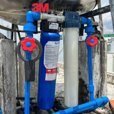 Hệ Thống Lọc Nước Tổng Đầu Nguồn 3M AP904 Kèm Lọc Thô Cao Cấp- Hàng Chính Hãng