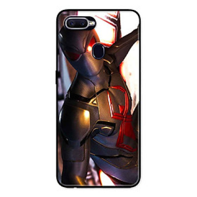 Ốp Lưng in cho Realme 2 Mẫu Người Nhện Đen - Hàng Chính Hãng