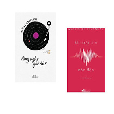 Combo 2 cuốn sách: Khi trái tim còn đập + Lắng nghe gió hát