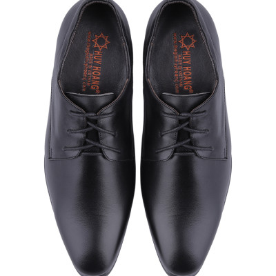 HJ7189-7716 - Giày nam tăng chiều cao Huy Hoàng cột dây màu đen, nâu