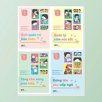 Sách - COMBO Nuôi dưỡng em bé EQ xuất sắc (Châu Quả Quả-Phàm Trần- Bạch Khai Thủy) (Nhã Nam)