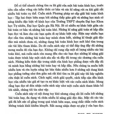 Combo Trọn Bộ 6 cuốn Sách Phương pháp sơ cấp Giải các bài toán - (Trường THPT Chuyên Khoa học tự nhiên)