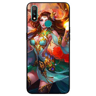 Ốp Lưng in cho Realme 3 Mẫu Girl Anime 10 - Hàng Chính Hãng