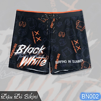 Quần bơi boxer nam loại đẹp dầy dặn, thiết kế chuyên nghiệp, chất thun bơi lạnh cao cấp mau khô, ôm gọn chống lộ | BN002