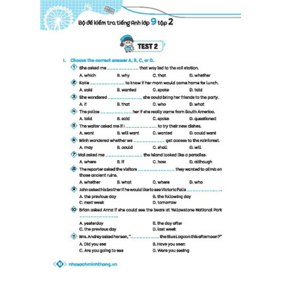 Sách - Global Success - Bộ Đề Kiểm Tra Tiếng Anh Lớp 9 - Minh Thắng