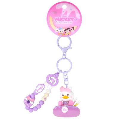 Móc Khóa Bánh Donut Disney Và Những Người Bạn - Chuột Mickey Vịt Daisy - Goldlok STC119034/Daisy