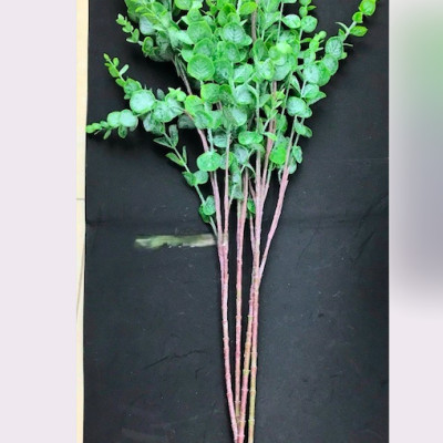 Cành lá điểm silic - dài 60cm - Cây giả, hoa lụa trang trí nhà cửa