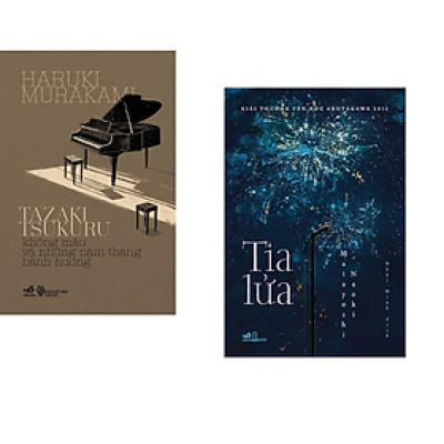 Combo 2 cuốn sách: Tazakitsukuru không màu và những năm tháng hành hương +  Tia lửa