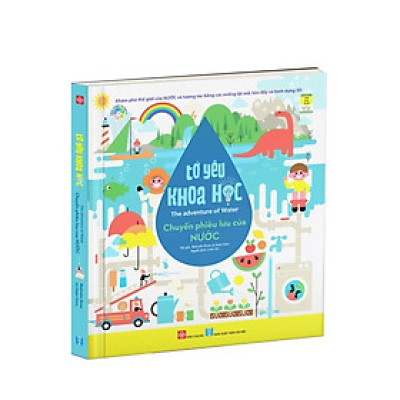Sách - Combo 2 tập Tớ yêu khoa học cùng khám phá chuyến phưu lưu của não bộ và của nước - Đinh Tị Books