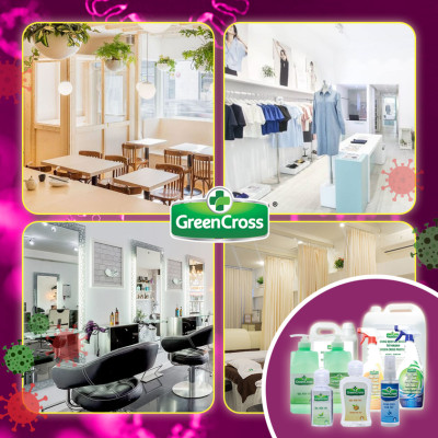 Combo Nước rửa tay kháng khuẩn vượt trội Green Cross Total Protect Dạng Xịt 300ml