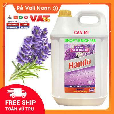 Nước thơm lau sàn nhà Hando can 20L (Hương quế) Giao 2 can 10L
