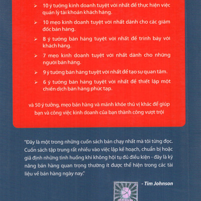 100 Ý Tưởng Bán Hàng Hay Nhất Mọi Thời Đại (Tái Bản 2018) ( tặng kèm bookmark tuyệt đẹp )