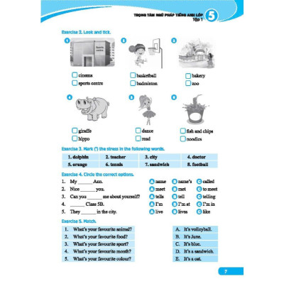 Sách - Global Success - Trọng Tâm Ngữ Pháp Tiếng Anh Lớp 5 - Có Đáp Án - Combo 2 Tập - Minh Thắng