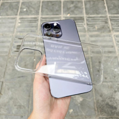 Ốp Lưng Iphone Trong Suốt LIKGUS Siêu Mỏng Chống Ố SlimCase Lưng Cứng cho IP 17 15 16 Pro Max - Hàng chính hãng