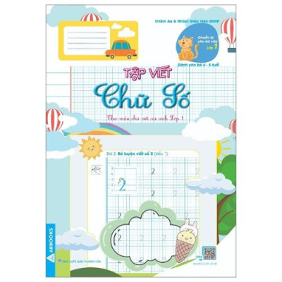 Sách - Chuẩn Bị Cho Bé Vào Lớp 1 - Tập Viết Bộ 10 Quyển - ABBOOKS