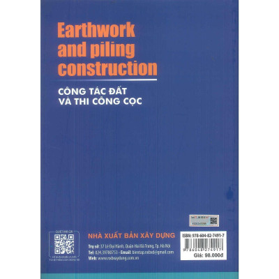 Sách - Earthwork And Piling Construction - Công Tác Đất Và Thi Công Cọc  - NXB Xây Dựng