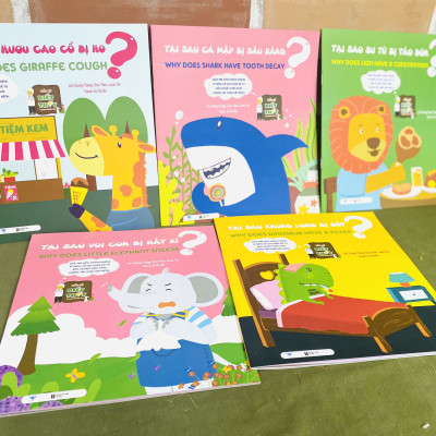 Combo 5 cuốn song ngữ - Bác sỹ biết tuốt - Minh Quang Books