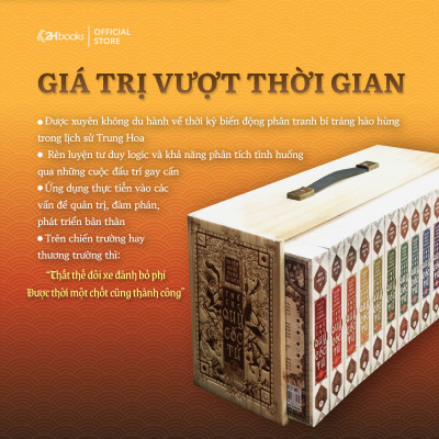Sách- TRỌN BỘ MƯỜI BA TẬP CHIẾN QUỐC TUNG HOÀNH - THẾ CỤC QUỶ CỐC TỬ - ẤN PHẨM ĐẶC BIỆT TẶNG KÈM HỘP GỖ, BẢN ĐỒ LIỆT QUỐC (TÁI BẢN 2024) - 2HBooks