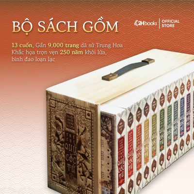 Sách- TRỌN BỘ MƯỜI BA TẬP CHIẾN QUỐC TUNG HOÀNH - THẾ CỤC QUỶ CỐC TỬ - ẤN PHẨM ĐẶC BIỆT TẶNG KÈM HỘP GỖ, BẢN ĐỒ LIỆT QUỐC (TÁI BẢN 2024) - 2HBooks