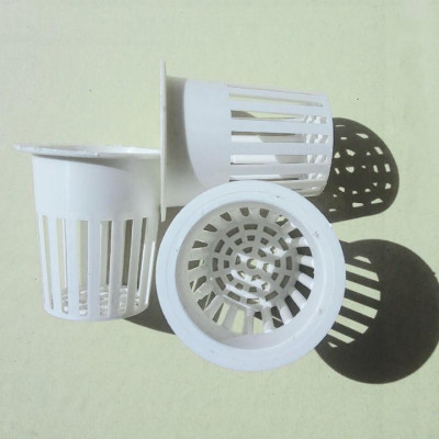 Rọ trồng rau thủy canh khí canh - Bộ 150 rọ nhựa phi 65mm