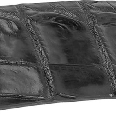 Thắt Lưng Nam Da Cá Sấu Nguyên Con Bản Lớn Bát Gài Đầu Kim Huy Hoàng HT4273 - Đen