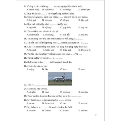 Sách - Bài Tập Dành Cho Học Sinh Thi Trạng Nguyên Nhỏ Tuổi Lớp 5 - Dùng Chung Cho Các Bộ SGK Hiện Hành - Hồng Ân