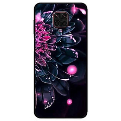 Ốp lưng dành cho Xiaomi Mi Redmi Note 9s - Note 9 Pro - Note 9 Pro Max - mẫu Mẫu Đơn Hồng Đenm