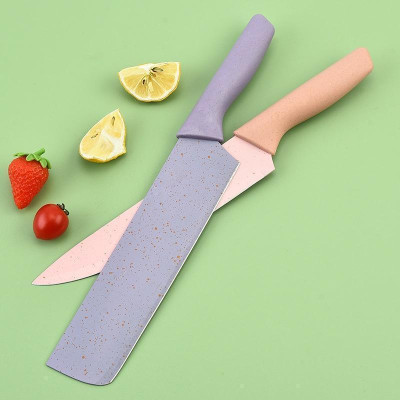 Bộ dao kéo 6 món lúa mạch sắc bén - Set dao lúa mạch 6 món Everrich Kitchen