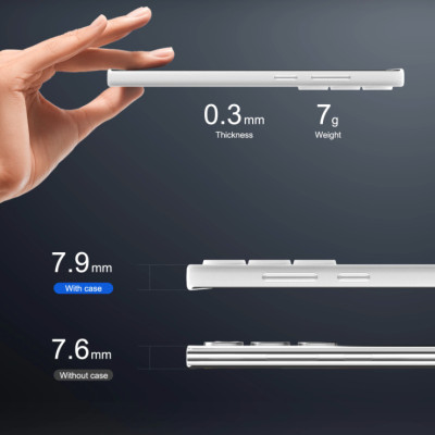 Ốp Lưng Siêu Mỏng Cho SamSung Galaxy S25 Ultra , S25 Plus , S25 Chính Hãng Memumi , Camera có gờ nhô cao bảo vệ - Hàng Chính Hãng