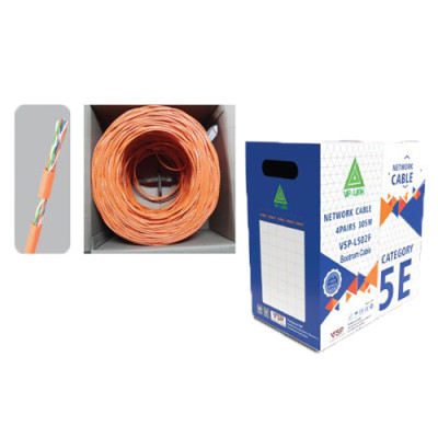  Cap Mạng TP-Link VSP-L502F Cat 5E UTP 100m/305M Dây Cáp Cam - Hàng Chính Hãng 