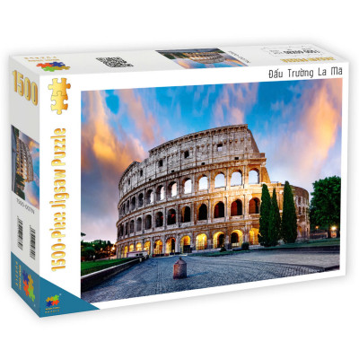 Đấu Trường La Mã - Bộ Tranh Ghép Hình Minh Châu 1500 Mảnh Kích Thước 60x80cm
