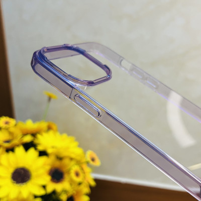 Ốp lưng Likgus dành cho iPhone 13 Pro Max trong viền màu tím - hàng chính hãng